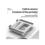 Support pliable en aluminium pour pc portable & notebook rotatif 360°