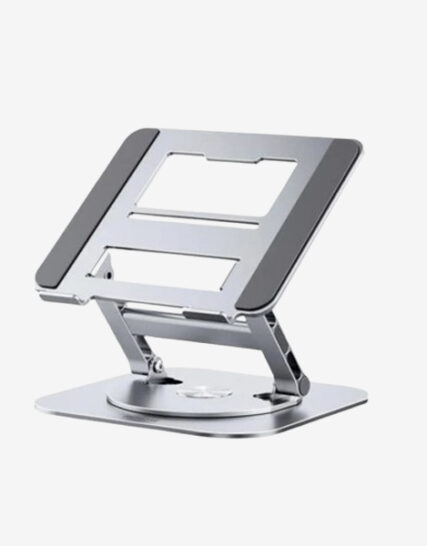 Support pliable en aluminium pour pc portable & notebook rotatif 360°