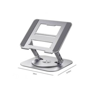 Support pliable en aluminium pour pc portable & notebook rotatif 360°