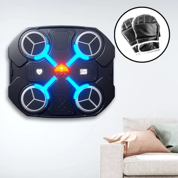 Machine-de-Boxe-Musicale-Intelligente12 Machine De Boxe Musicale Intelligente Avec Bluetooth Et Lumière