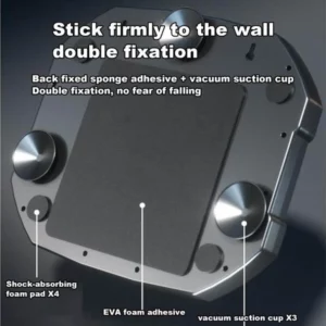 Machine de boxe musicale intelligente avec bluetooth et Lumière