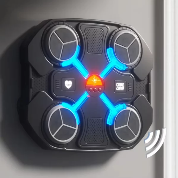 Machine de boxe musicale intelligente avec bluetooth et Lumière