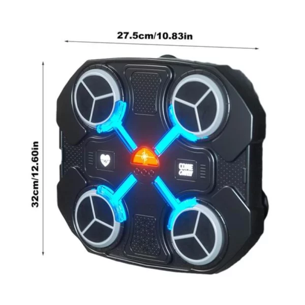 Machine De Boxe Musicale Intelligente Avec Bluetooth Et Lumière
