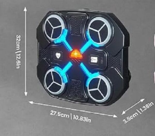 Machine De Boxe Musicale Intelligente Avec Bluetooth Et Lumière