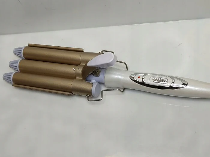 Fer à friser triple professionnel