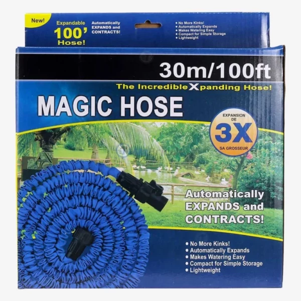 Tuyau D’arrosage Extensible à 30 M bleu