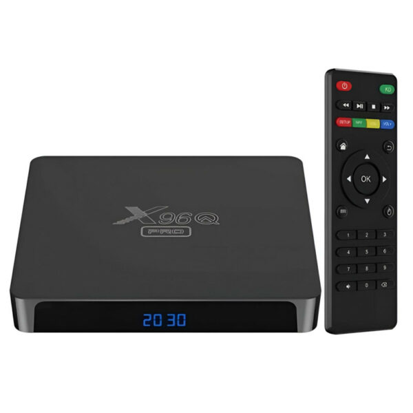 Box TV Android X96Q Pro 4K 4G 64G Noir