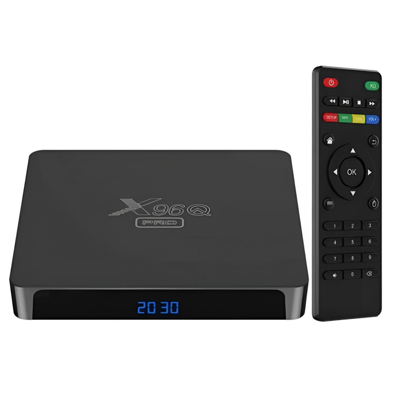 Box TV Android X96Q Pro 4K 4G 64G Noir