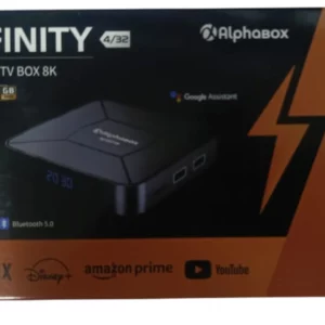 Box Android AlphaBox Infinity 4 Go - 32 Go 8K