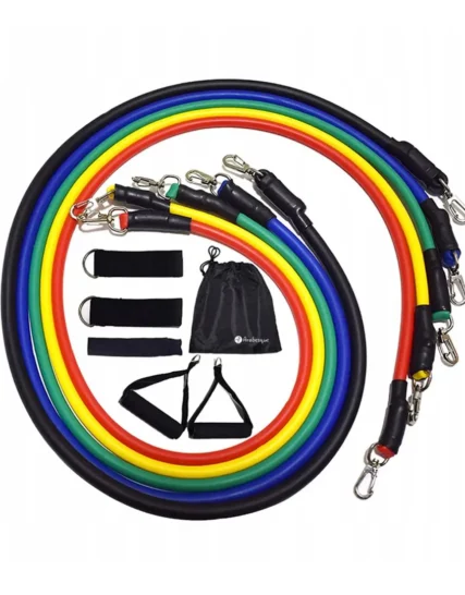 Bande de résistance multicolore en latex Gym Extreme JT-003 - Forsa-Store