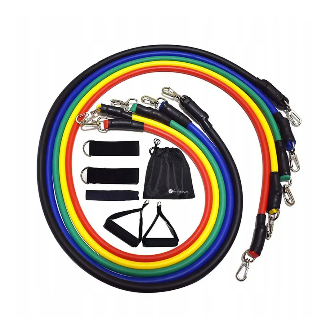 Bande de résistance multicolore en latex Gym Extreme JT-003 - Forsa-Store