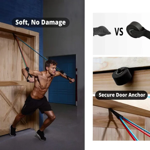 Bande de résistance multicolore en latex Gym Extreme JT-003 - Forsa-Store