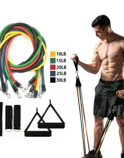 Bande de résistance multicolore en latex Gym Extreme JT-003 - Forsa-Store