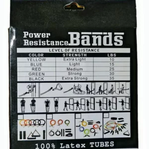 Bande de résistance multicolore en latex Gym Extreme JT-003 – Image 9