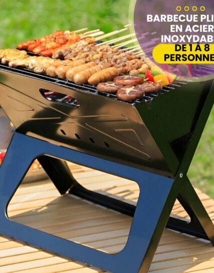 Barbecue Pliable en acier inoxydable