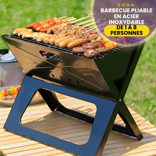Barbecue Pliable en acier inoxydable