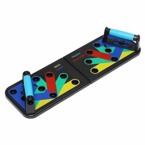 Barre de traction pliable 9 en 1 pour exercices de musculation