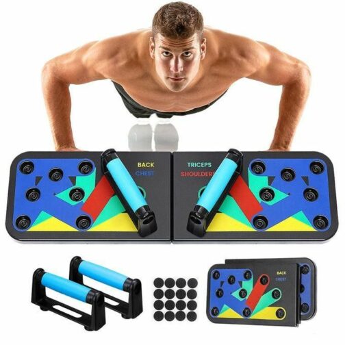 Barre de traction pliable 9 en 1 pour exercices de musculation