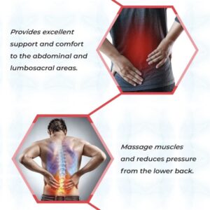 Ceinture Lombaire Réglable RIXME CX-8801 – Image 4