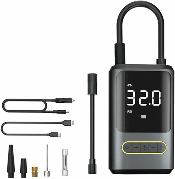 Compresseurs d’Air Portatifs Numérique Gonfleur de Pneus Electriques - Forsa-Store Tunisie