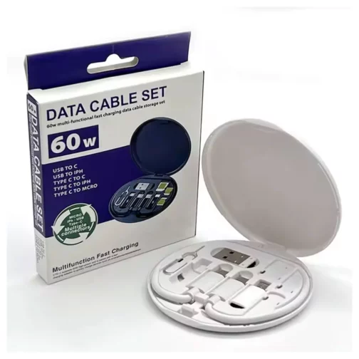 Ensemble de Câbles Multifonctions Type-C 60W – Forsa-Store Tunisie