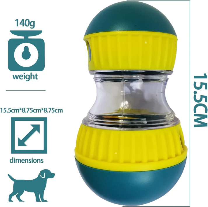Jouet Puzzle Interactif pour Chien – Distributeur de Friandises et Gamelle - Forsa-Store - 5