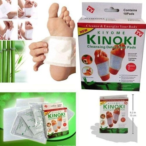 Kinoki Patch Détoxifiant Pour Le Corps - 10 Pièces - Blanc - Forsa-Store Tunisie
