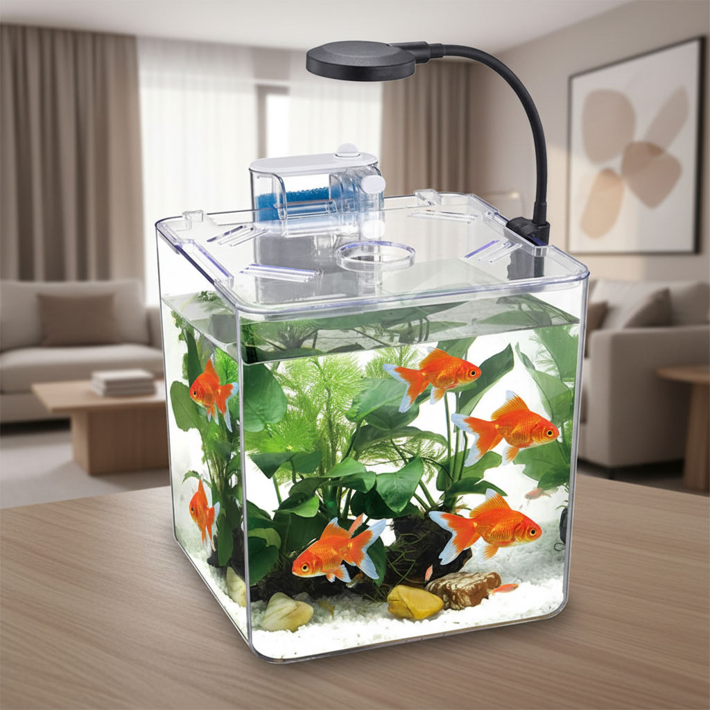 Kit mini aquarium nanbor avec système de filtrage et lampe led – Forsa-Store Tunisie - 3 Kit mini aquarium nanbor avec système de filtrage et lampe led – Forsa-Store Tunisie