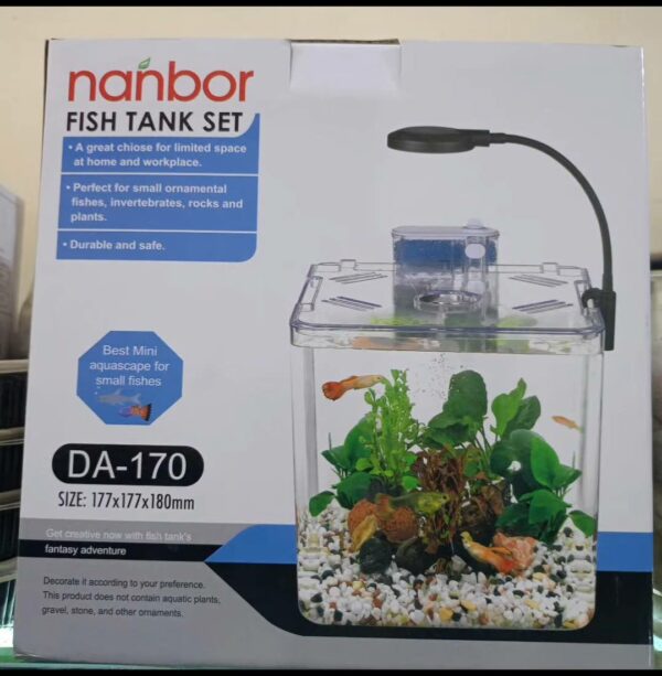 Kit mini aquarium nanbor avec système de filtrage et lampe led – Forsa-Store Tunisie