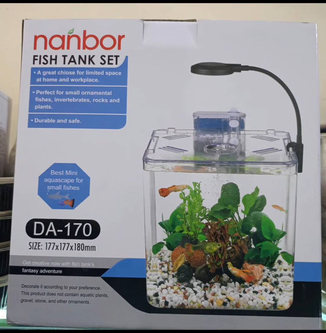 Kit mini aquarium nanbor avec système de filtrage et lampe led – Forsa-Store Tunisie