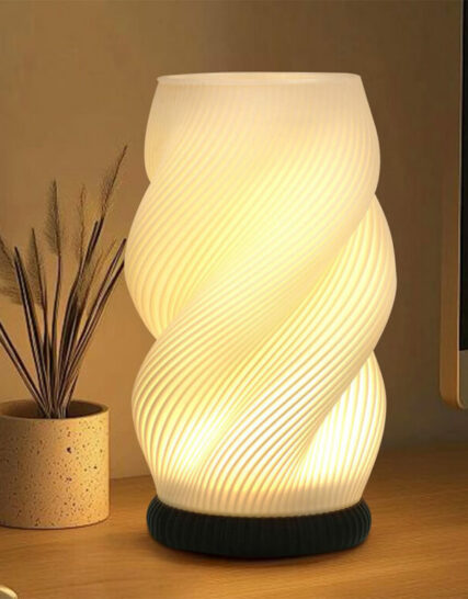 Lampe de chevet et vase lumineux avec 3 couleurs et 9 niveaux de luminosité réglables – مصباح ديكور داخلي - Forsa-Store Tunisie