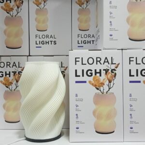 Lampe de chevet et vase lumineux avec 3 couleurs et 9 niveaux de luminosité réglables – مصباح ديكور داخلي – Image 7