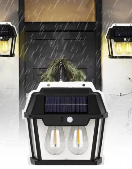 Lampe solaire double ampoule - Forsa-Store Tunisie