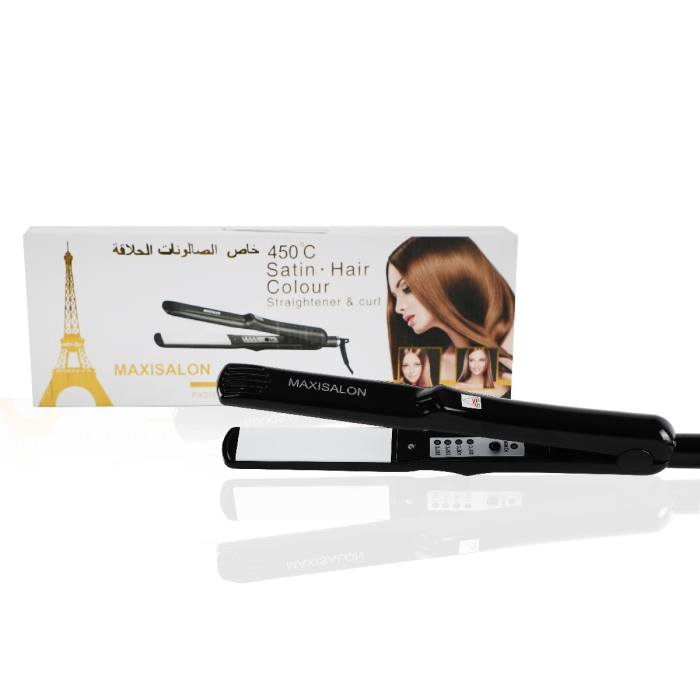 MAXISALON Plaque cheveux fer à lisser professionnel 450 °C - Forsa-Store