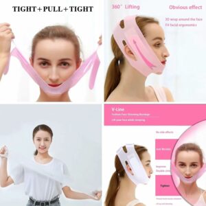 Masque facial en silicone V soulevant la forme de la ligne V, masque amincissant pour le visage – Image 4