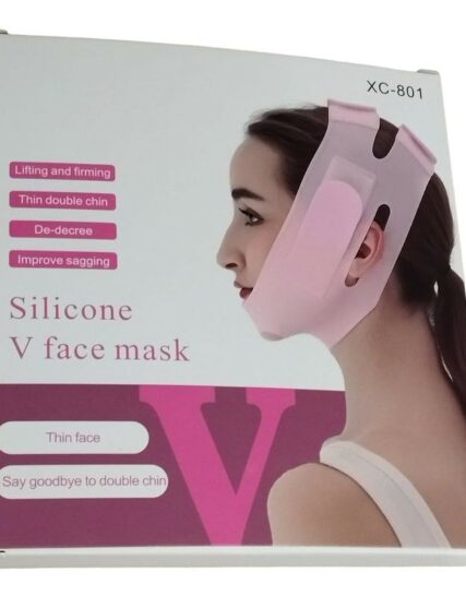 Masque facial en silicone V soulevant la forme de la ligne V, masque amincissant pour le visage