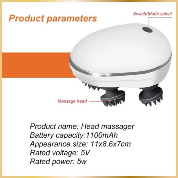 Massage du Cuir Chevelu Électrique et Relaxant - Forsa-Store Tunisie