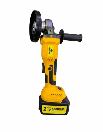 Meuleuse LAMBOSS D'angle Portatif Avec 2 Batterie Et Chargeur 21V