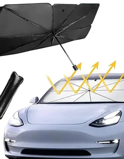 Parapluie Pare-Soleil pour Pare-Brise – Protection Solaire Instantanée