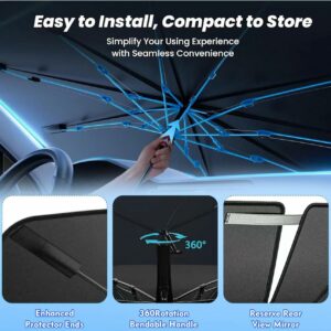 Parapluie Pare-Soleil pour Pare-Brise – Protection Solaire Instantanée - Forsa-Store - 1