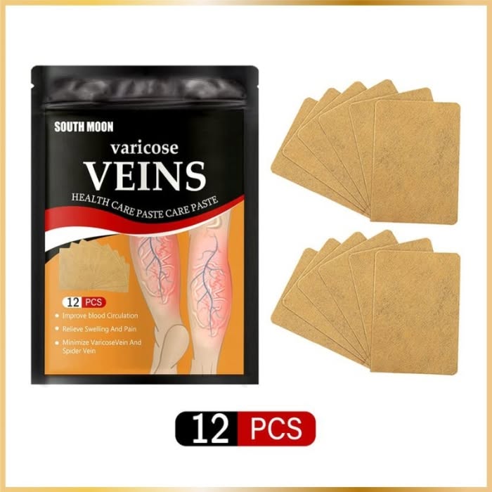 Patch Varices Naturel – Soulagement & Circulation (12 pcs) - 1