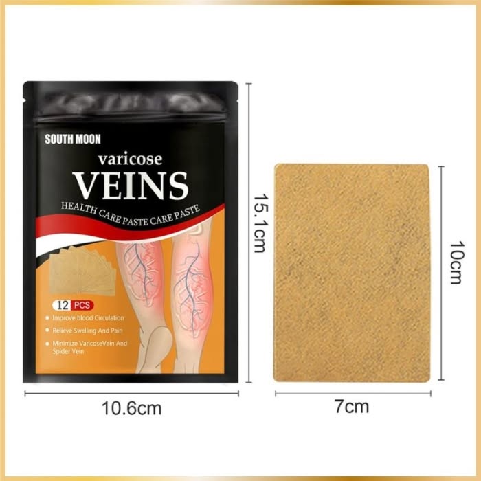 Patch Varices Naturel – Soulagement & Circulation (12 pcs) - 6
