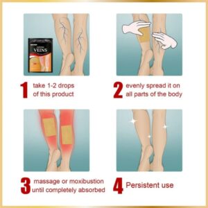 Patch Varices Naturel – Soulagement & Circulation (12 pcs) - Forsa-Store