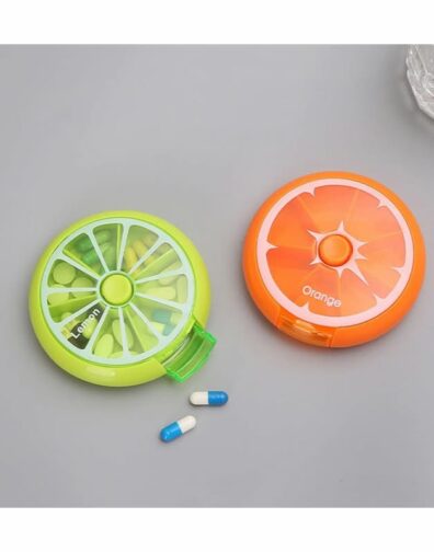 Pilulier Rond à 7 Compartiments