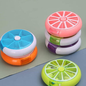 Pilulier Rond à 7 Compartiments - Forsa-Store Tunisie