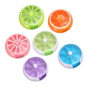 Pilulier Rond à 7 Compartiments - Forsa-Store Tunisie