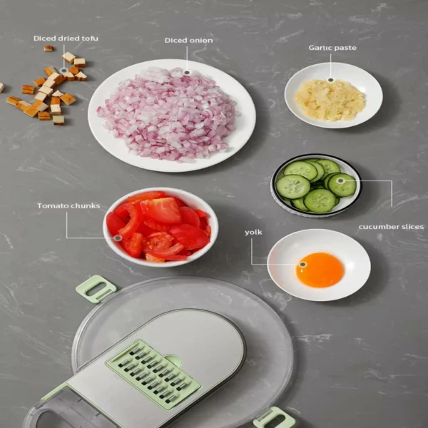 Râpe à légumes multifonction 9 en 1 - Forsa-Store Tunisie