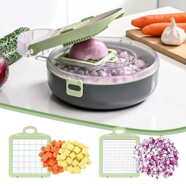 Râpe à légumes multifonction 9 en 1 - Forsa-Store Tunisie