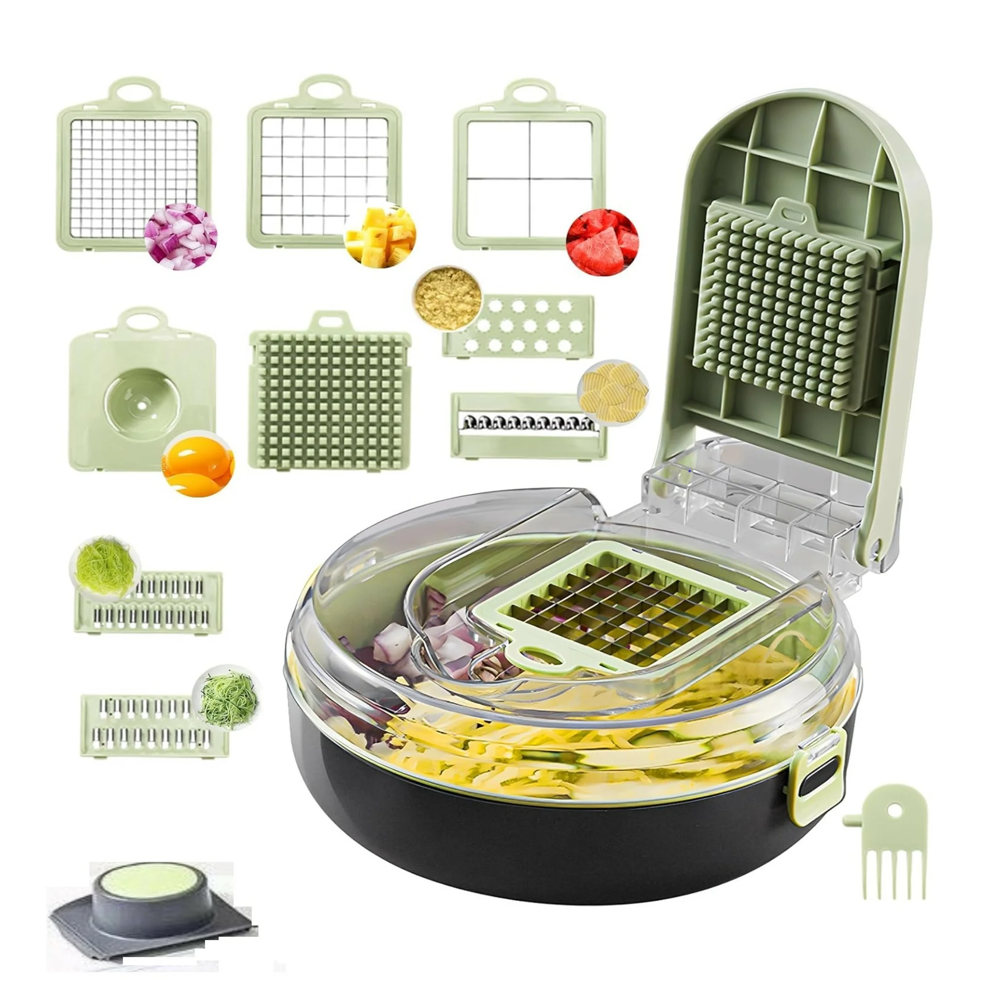 Râpe à légumes multifonction 9 en 1 - Forsa-Store Tunisie