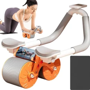 Rouleau Abdominal avec support coude Back Trainer 2en1 entraînement abdominal + massage du dos – Image 7